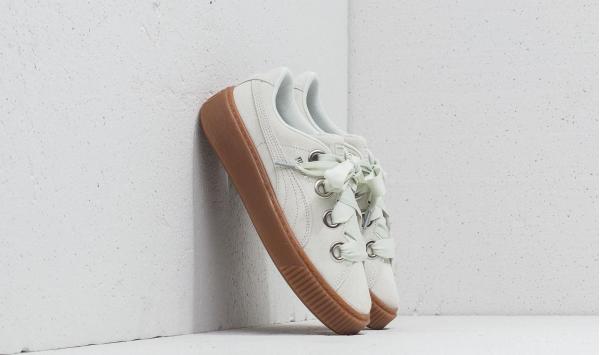 Puma Platform Kiss Suede Wn's Blue Flower/ Puma Silver