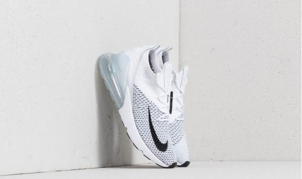 Nike Air Max 270 Flyknit W White/ Black-Pure Platinum