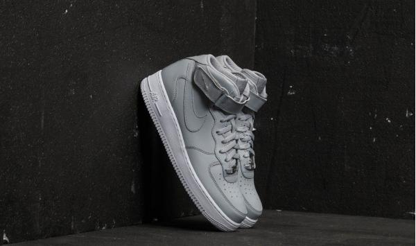 Nike Air Force 1 Mid '07 Wolf Grey/ Wolf Grey-White