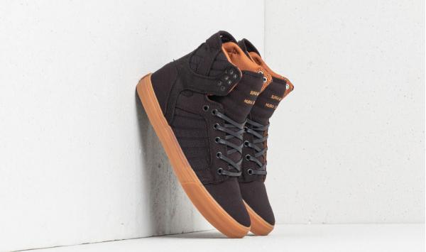 Supra Skytop Black/ Light Gum