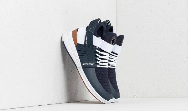 Supra Skytop V Navy/ White-White
