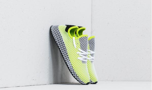 adidas Deerupt Runner Semi Solar Slime/ Core Black/ Core Black