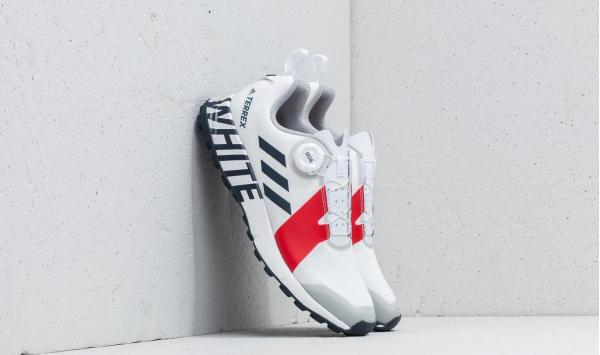 adidas x White Mountaineering Terrex Two Boa White/ Collegiate Navy/ Red