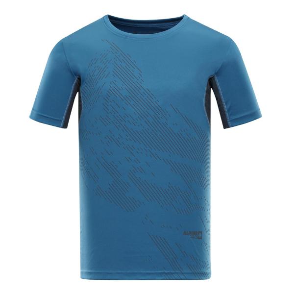 ALPINE PRO HETT 2 MODRÁ / TYRKYSOVĚ MODRÁ Pánské Triko XL