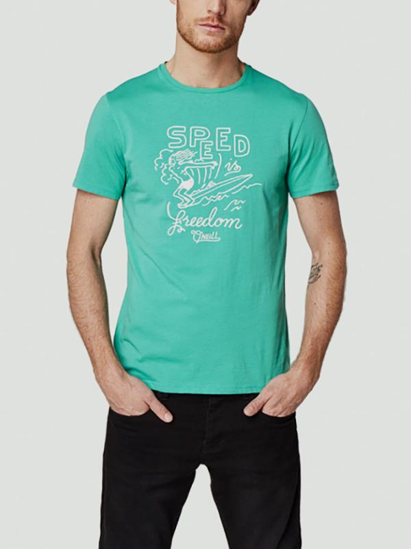 Tričko O´Neill LM FREEDOM T-SHIRT Zelená