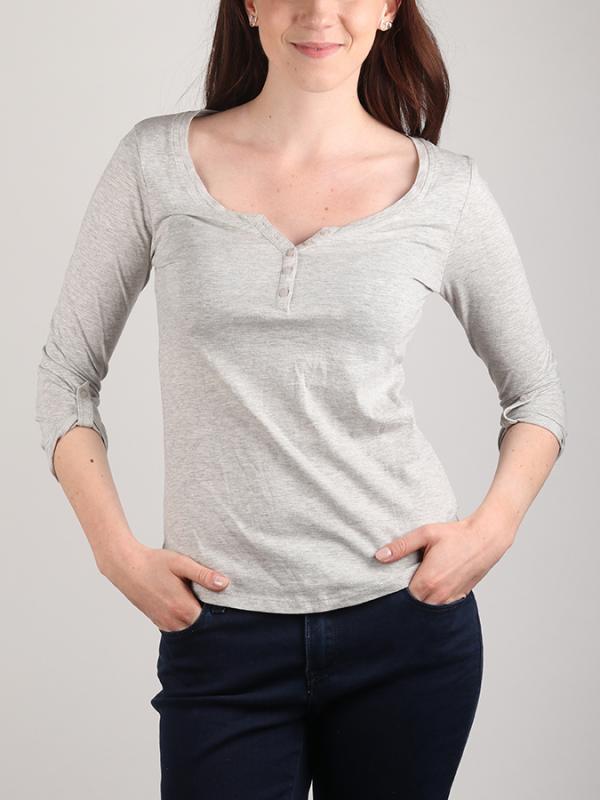 Tričko Terranova Camicia Modrá