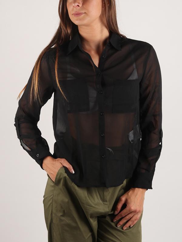 Košile Terranova Camicia Černá