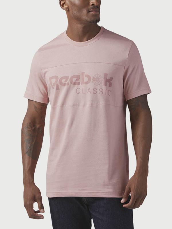 Tričko Reebok F Franchise Iconic Tee Růžová