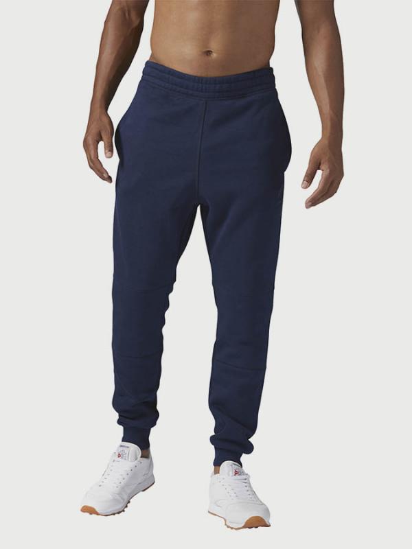 Tepláky Reebok F Franchise Fleece Pant Modrá
