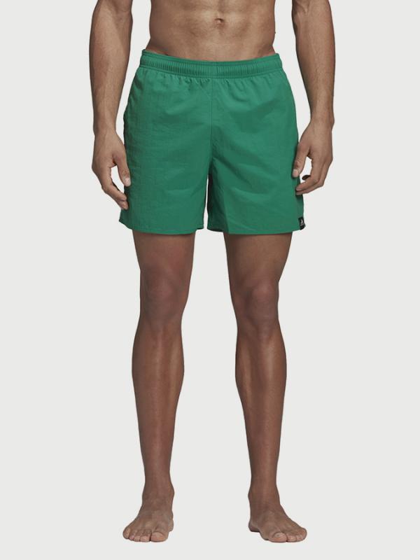 Plavky adidas Performance Solid Sh Sl Zelená