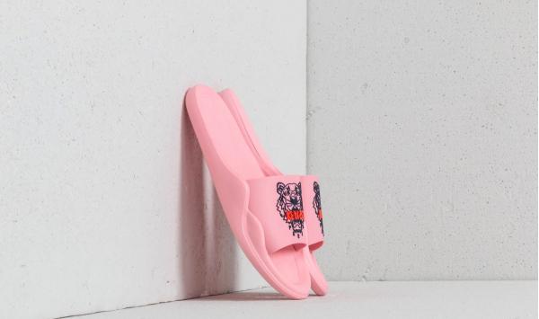 Kenzo Tiger Pool Sandals Pink