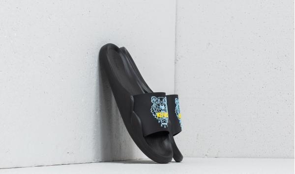 Kenzo Tiger Pool Sandal Black