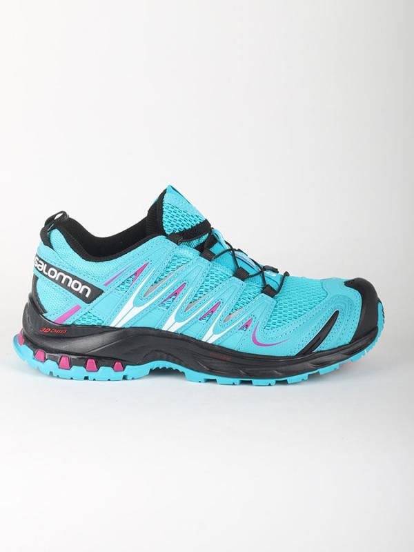 Boty Salomon XA PRO 3D W Blue Jay/BLACK/Deep Dalhia Modrá