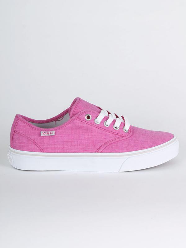 Boty Vans Wm Camden Stripe (Linen) Beet Růžová