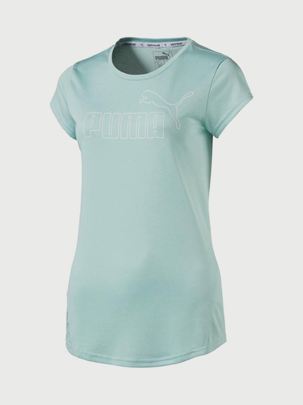 Tričko Puma ACTIVE ESS No.1 Tee W Zelená