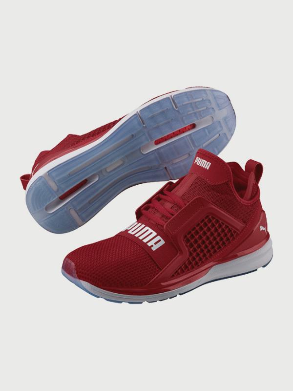 Boty Puma IGNITE Limitless Weave Červená