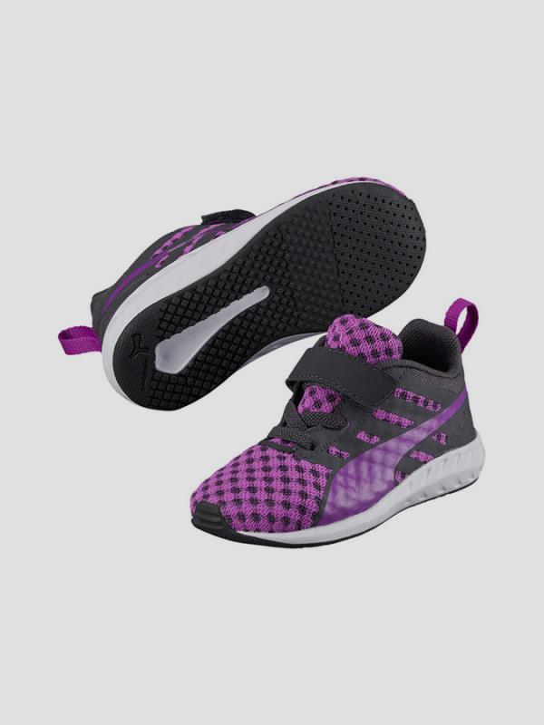Boty Puma Flare V Kids purple cactu Fialová