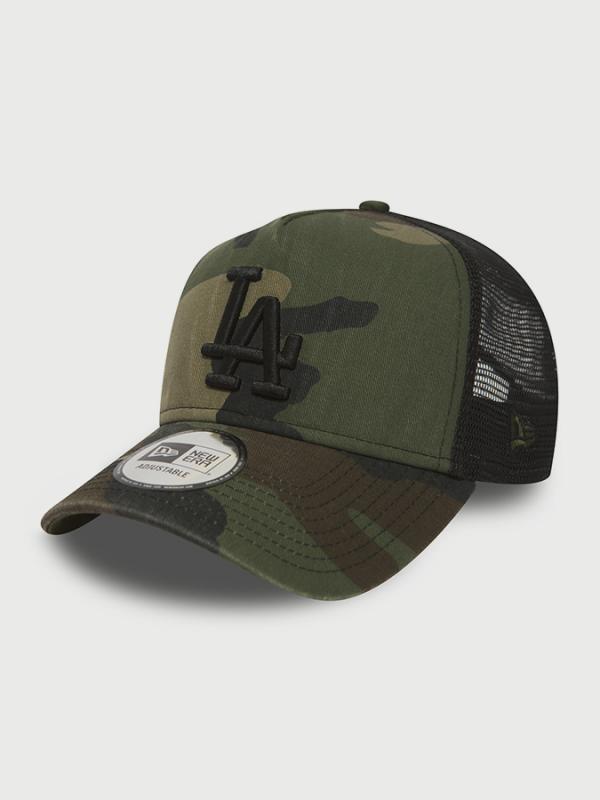 Kšiltovka New Era 940 MLB Af trucker washd camo truck LOSDOD Zelená
