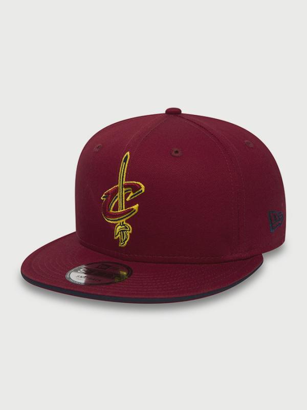 Kšiltovka New Era 950 NBA classic tm snap CLECAV Červená