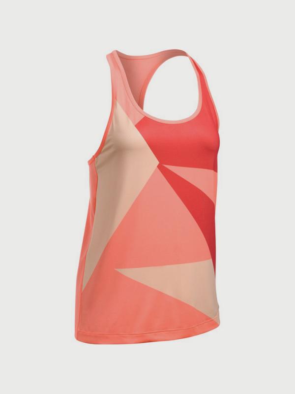 Tílko Under Armour Geo Run Tank Oranžová