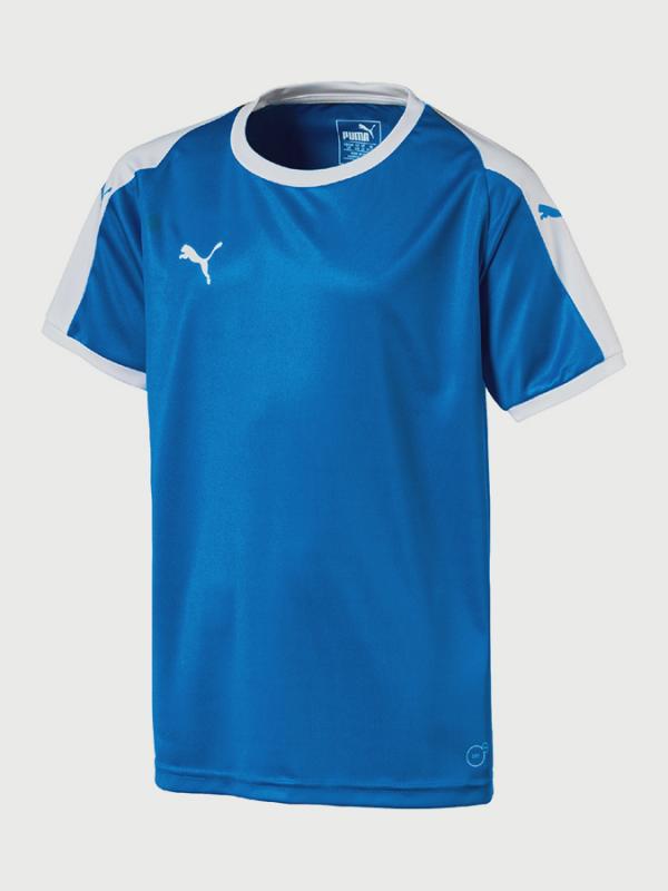 Tričko Puma LIGA Jersey Jr Modrá