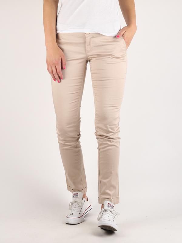 Kalhoty Terranova Pantalone Hnědá