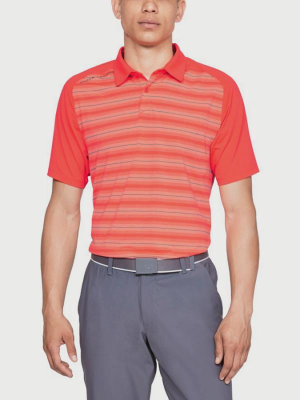 Tričko Under Armour Threadborne BoundleSS Polo Oranžová