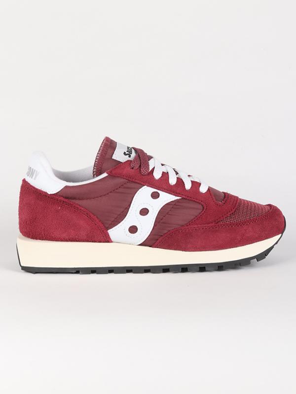 Boty Saucony Jazz Original Vintage Bur/Wht Červená
