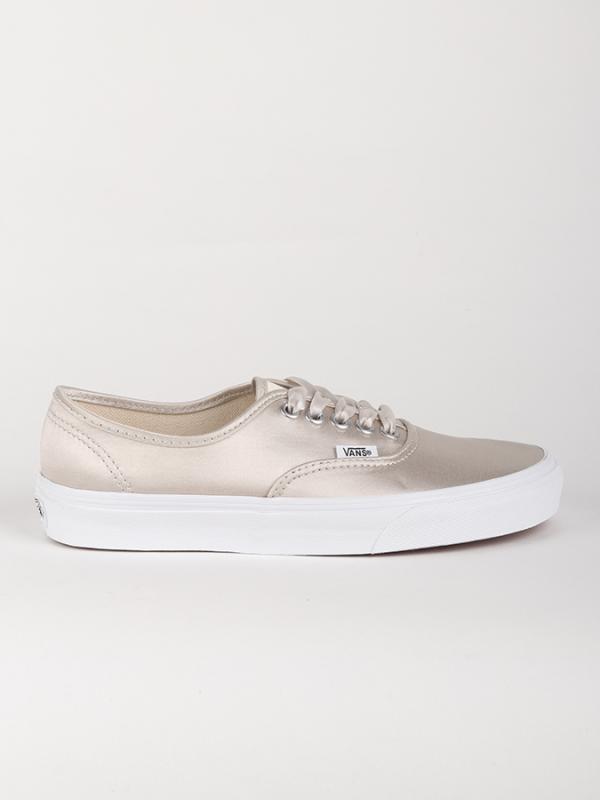 Boty Vans Ua Authentic (Satin Lux) Stříbrná