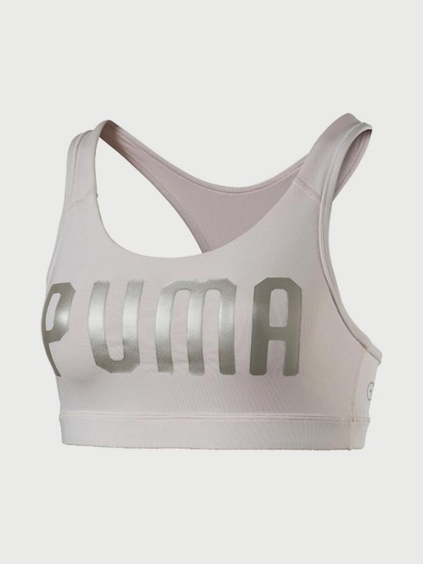 Podprsenka Puma PWRSHAPE Forever - Logo Šedá