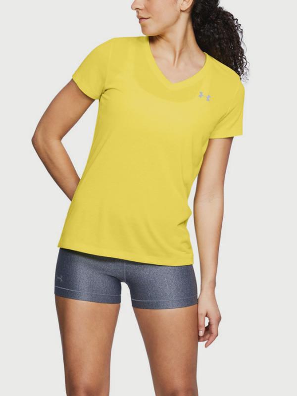 Tričko Under Armour Threadborne Train SSv Twist Žlutá