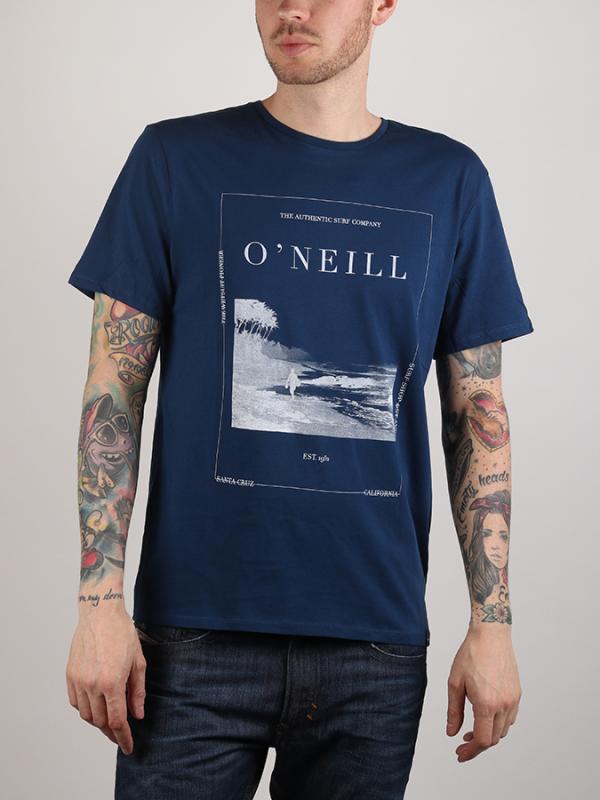 Tričko O´Neill Lm Frame T-Shirt Modrá