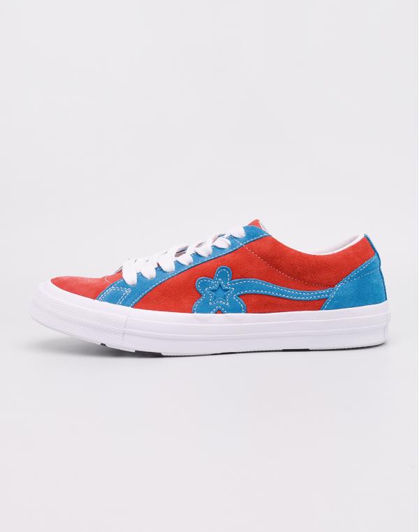 Converse Golf Le Fleur OX Molten Lava / Diva Blue / White 45