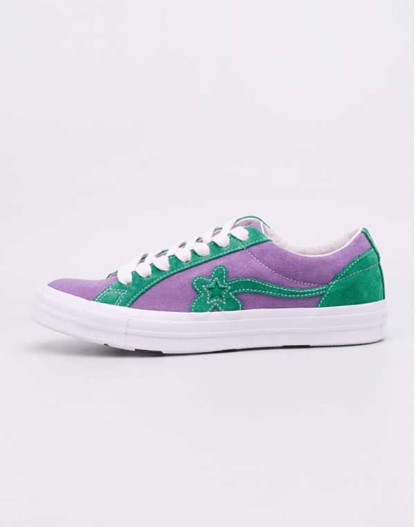 Converse Golf Le Fleur OX Purple Heart / Jolly Green 37,5
