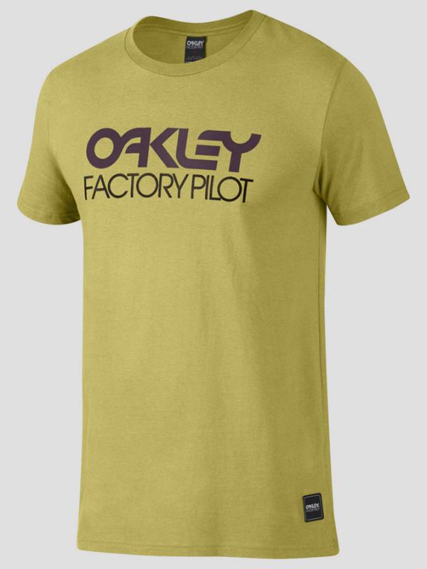 Tričko Oakley FP LOGO S/S TEE Žlutá