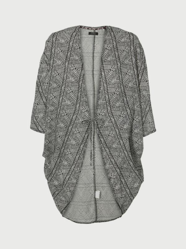 Kimono O´Neill Lw Beach Cover Up Cardigan Šedá