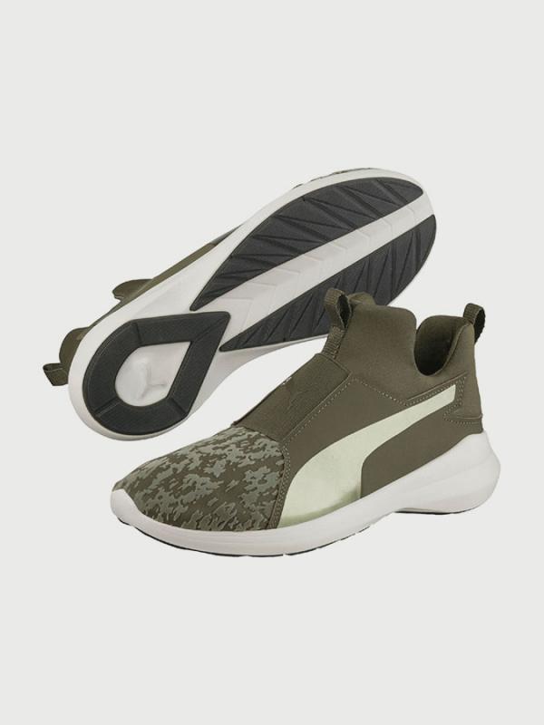 Boty Puma Rebel Mid Wns VR Zelená