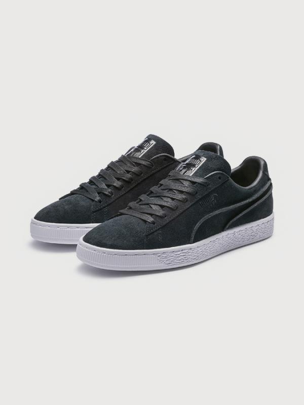 Boty Puma Suede Classic Exposed Seams Černá
