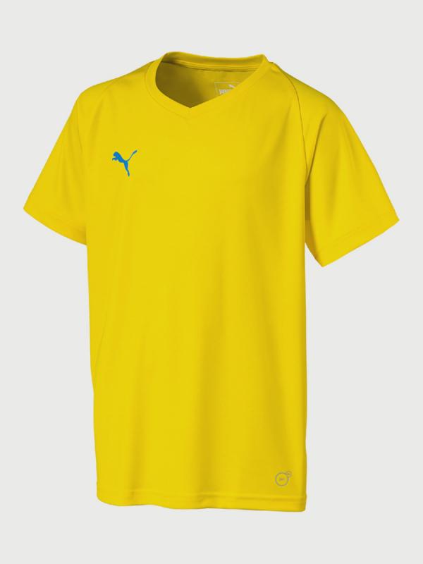 Tričko Puma LIGA Jersey Core Jr Žlutá