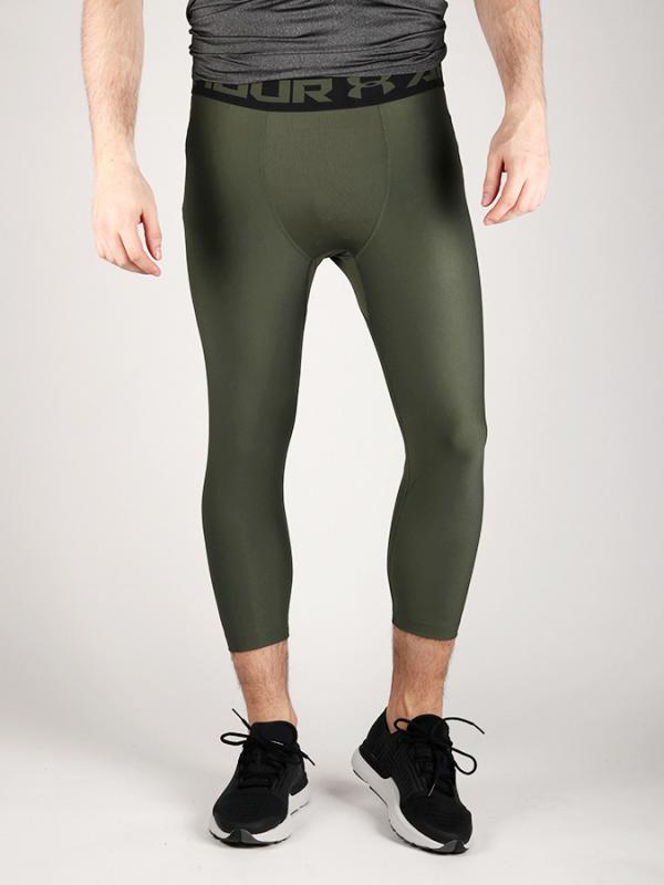 Kompresní legíny Under Armour HeatGear 2.0 3/4 Legging Zelená