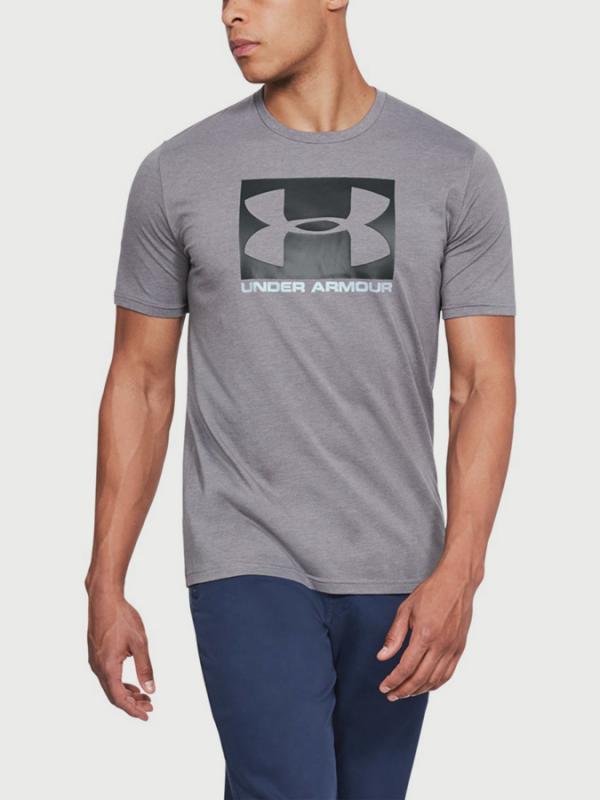 Tričko Under Armour Boxed Sportstyle SS Šedá