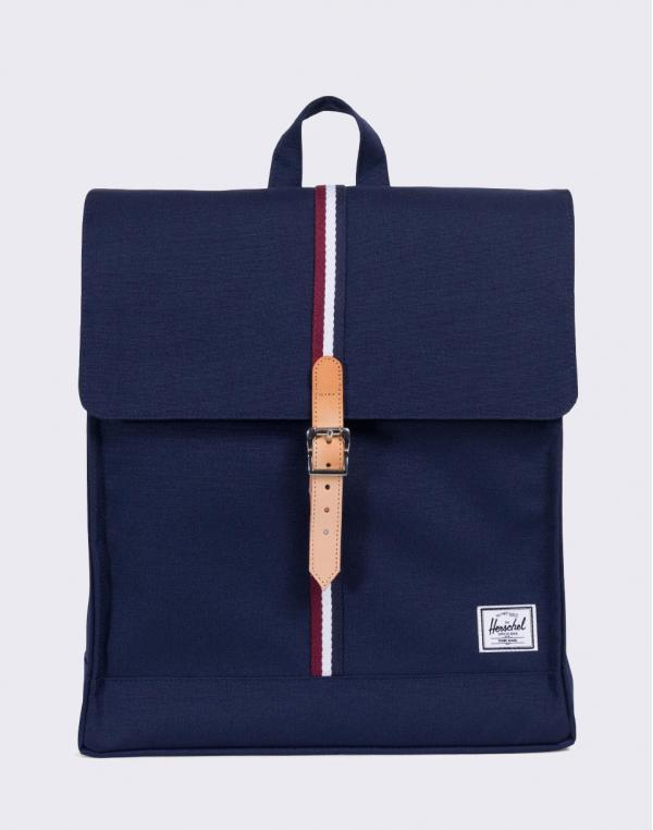 Herschel Supply Offset City Peacoat/Windsor Wine/White