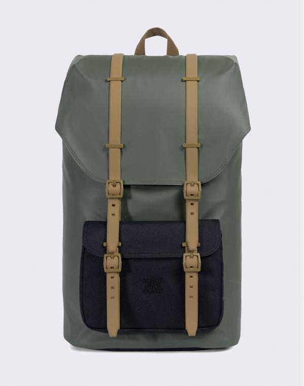 Herschel Supply Little America Studio Beetle/Black/Gothic Olive