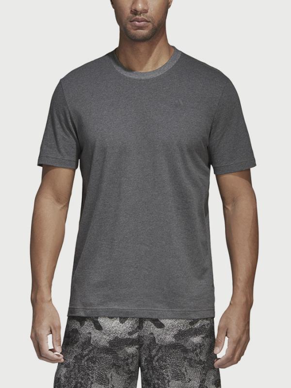 Tričko adidas Performance Ess Base Tee Šedá