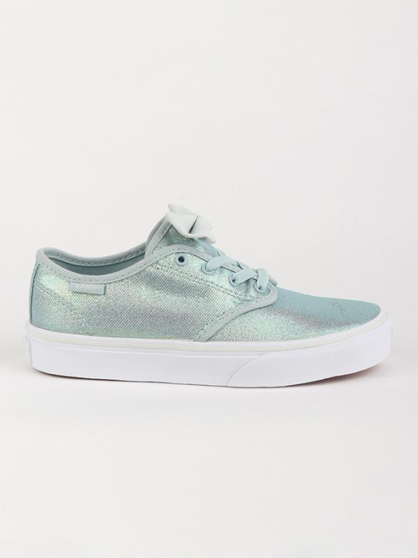 Boty Vans My Camden Stripe (Bow) Aqua Stříbrná