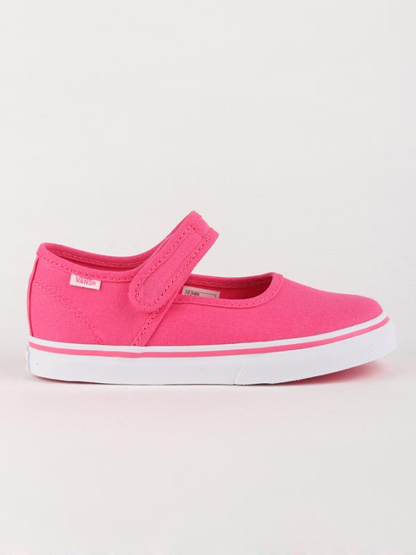 Boty Vans Td Mary Jane Hot Pink Růžová