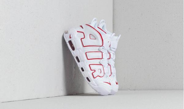 Nike Air More Uptempo '96 White/ Varsity Red-White