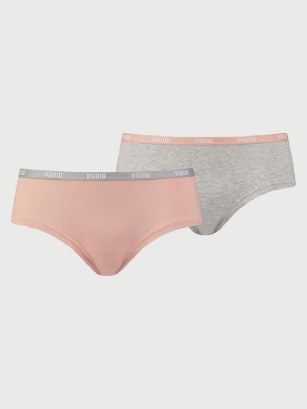 Kalhotky Puma Iconic Hipster 2 Pack Barevná