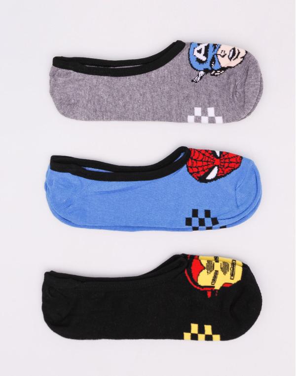 Vans Marvel 3PK Avengers Multi