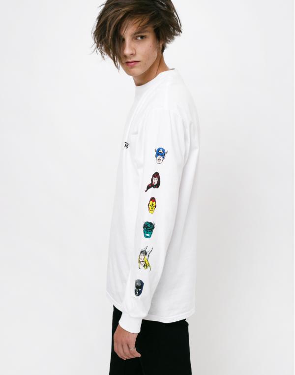 Vans Marvel Characters White XL